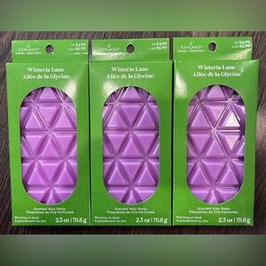 Ashland Wisteria Lane Purple Wax Melts NWT